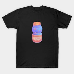 yakult, space, neon, cute, Planets, Galaxy, Kawaii, Pastel T-Shirt